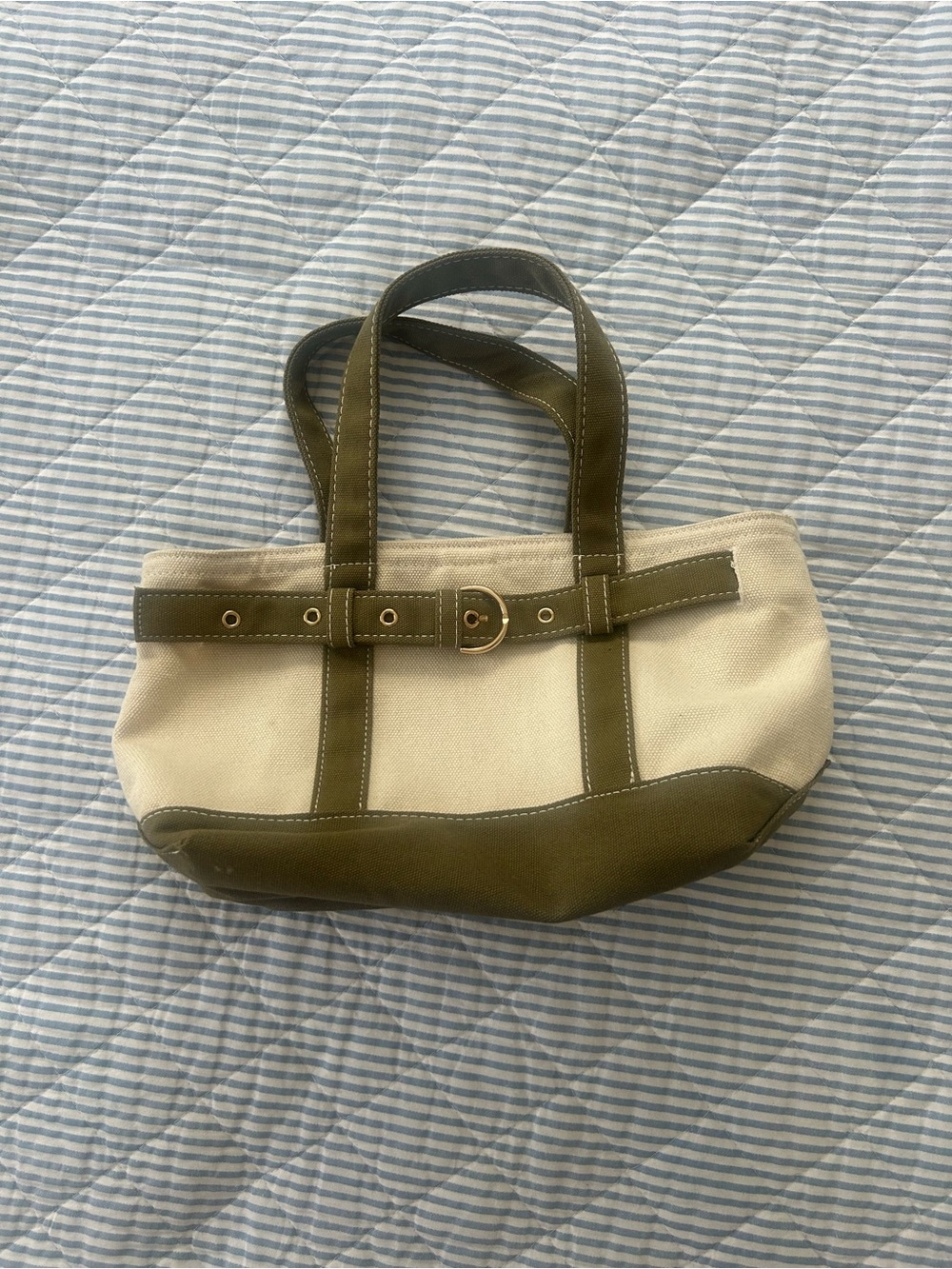 Small canvas tote